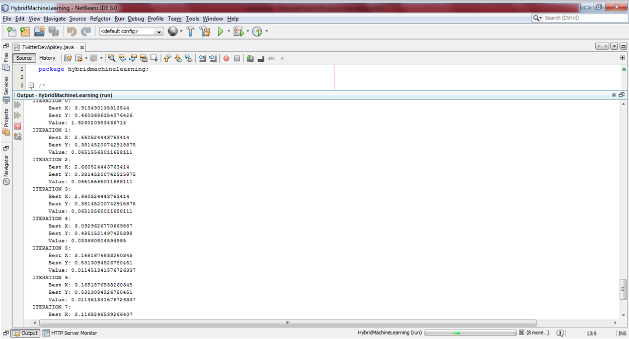 PhD Projects in Weka