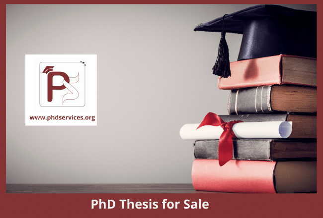 Buy PhD Thesis for sale Online