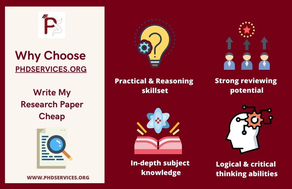 Why choose phdservices to write my research paper cheap 