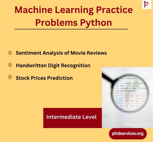 Machine Learning Practice Problems Python Topics