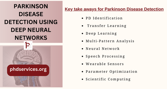 Parkinson Disease Detection using Deep Neural Networks Research Ideas