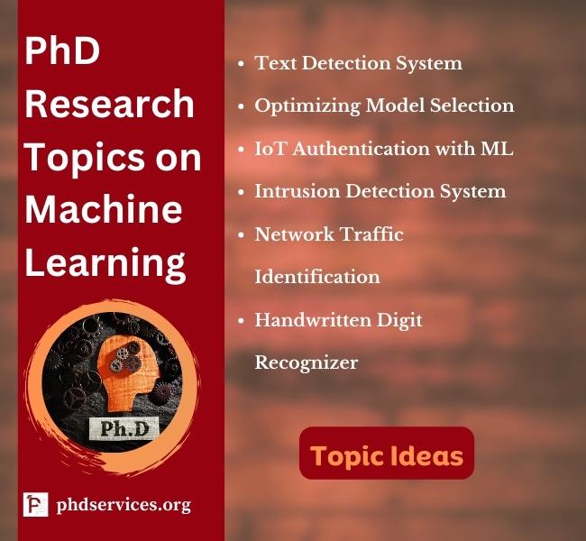 PhD Research Projects on Machine Learning