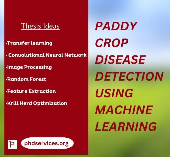 Paddy Crop Disease Detection using Machine Learning Ideas