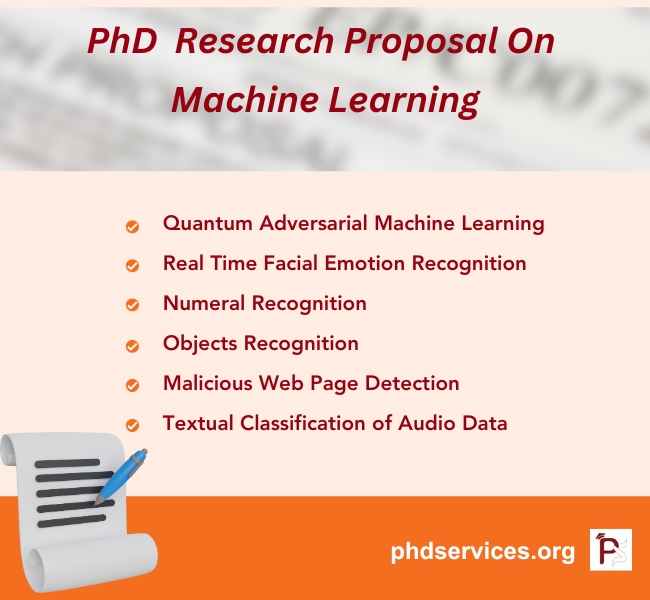 PhD Research Proposal Topics on Machine Learning