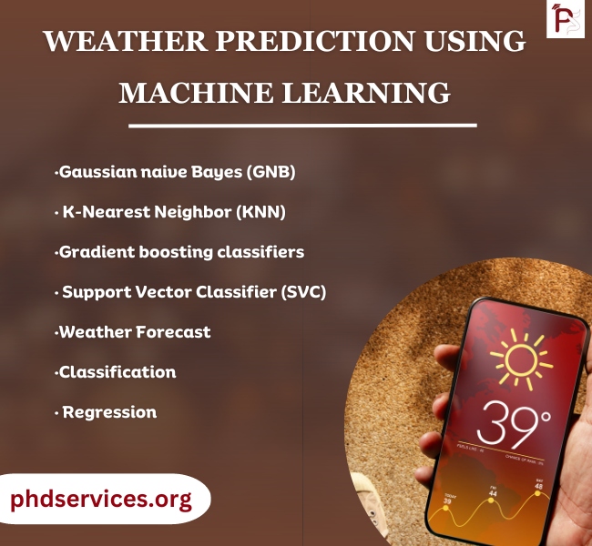 Weather Prediction using Machine Learning Projects