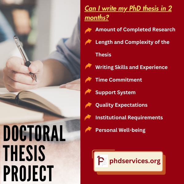 Doctoral Thesis Project Topics