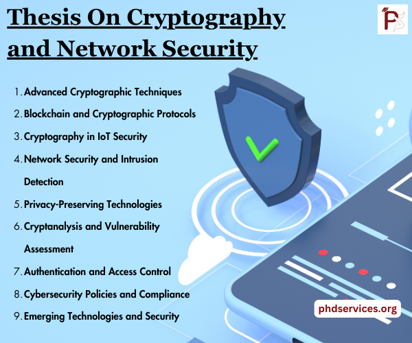 Thesis Topics on Cryptography and Network Security