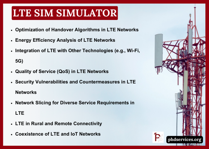LTE SIM SIMULATOR Thesis Topics
