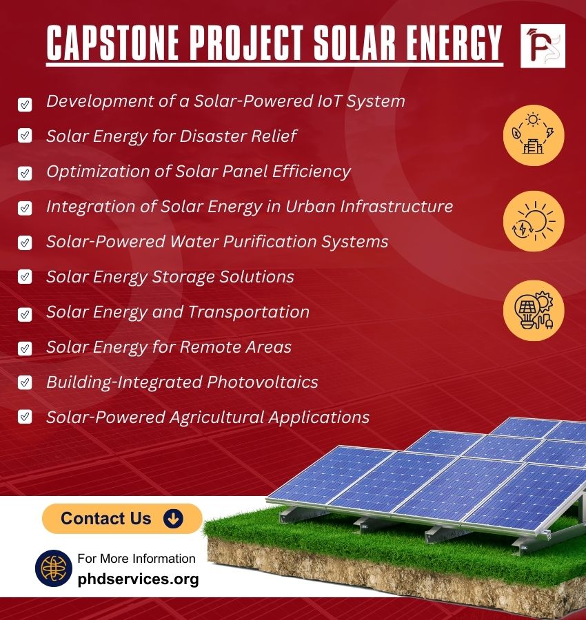 Capstone Project Ideas Solar Energy